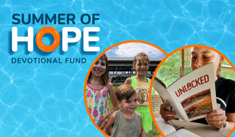 Summer of Hope Campaign Supports Devotionals for Kids and Teens